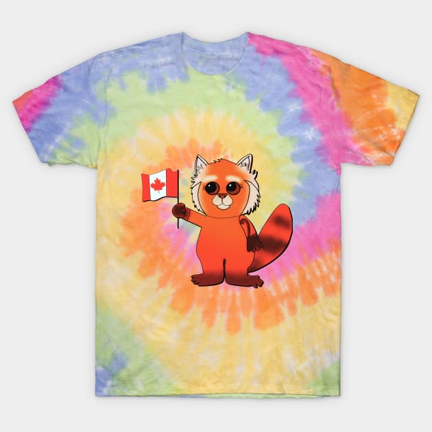 Toronto Red Panda T-Shirt by HCShannon